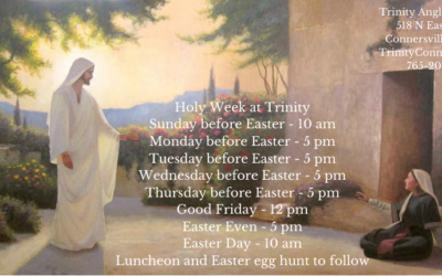Holy Week at Trinity 2023