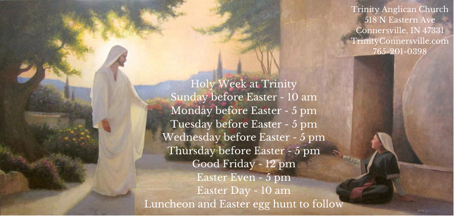 Holy Week at Trinity 2023
